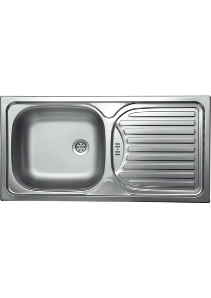 Kromevye 43.5X86 Ankastre Eviye Sağ Damlalık