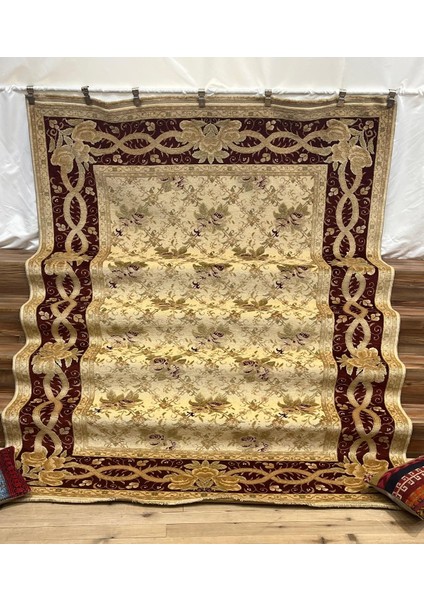 El Dokuma Yerli Uşak Halı - 217 X 291