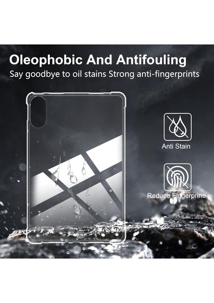 Xiaomi Poco Pad / Redmi Pad Pro 12.1 Inç Kılıf Tablet Köşe Darbe Korumalı Antishock Şeffaf Silikon Arka Kapak modelleri