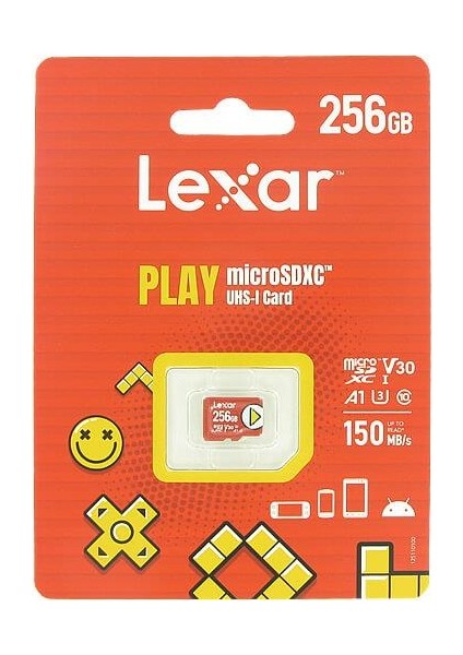 256GB Play 160MB V10 Uhsı Micro Sd Hafıza Kartı