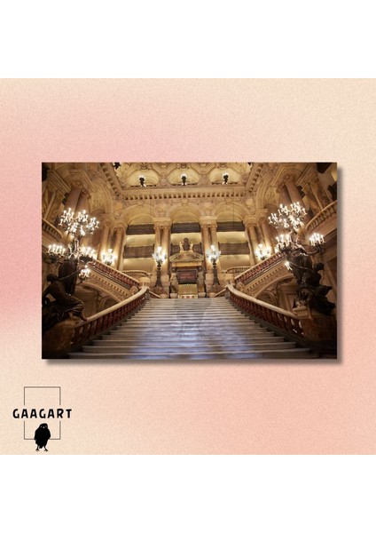 Tekli Yatay Kanvas Duvar Tablosu Ihtişamlı Mimarı Yapı Görseli modelleri