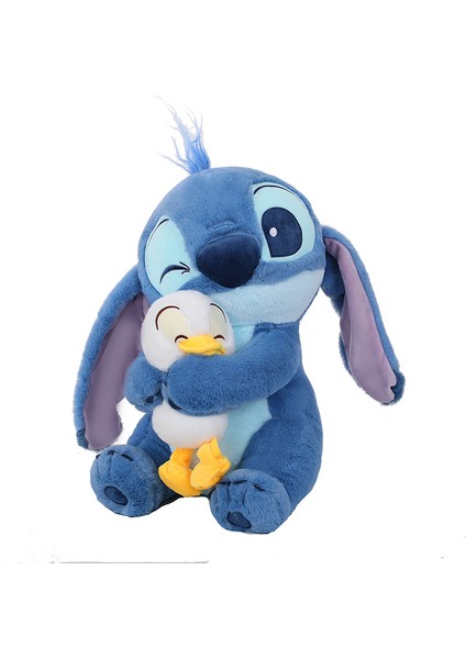 30CM Sarılabilir Ördek Lilo ve Stitch Peluş Oyuncak Bebek (Yurt Dışından)