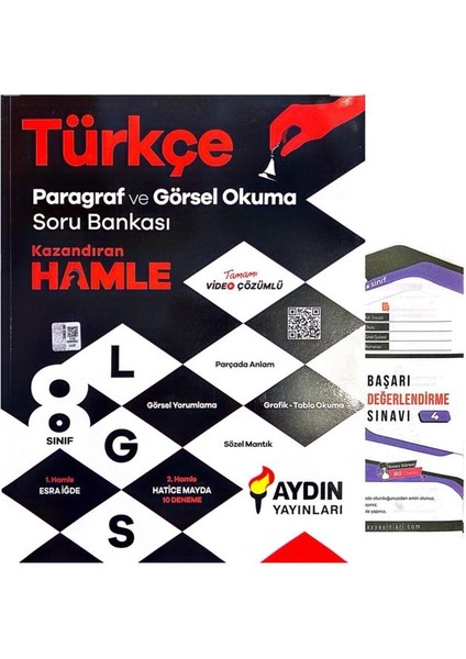 8. Sınıf Paragraf Görsel Okuma Soru Bankası Günay Yayınları