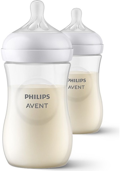 Natural Response Pp 2'li Biberon Seti, 1 Ay 260 ml