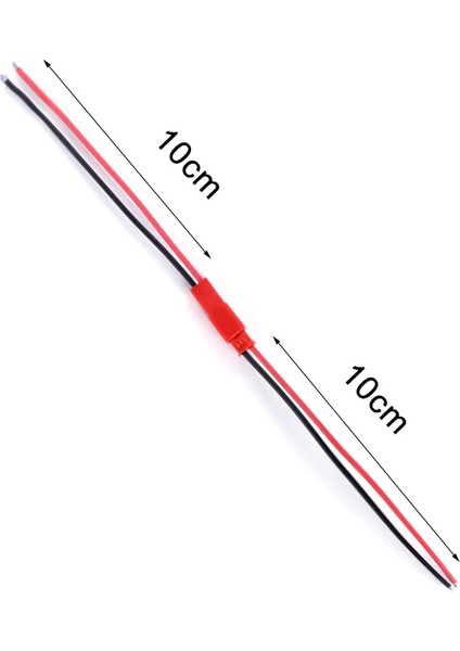 Jst Kablo Erkek Dişi Çift 10CM 100MM Model Uçak Helikopter Robot Lipo Lityum Lion Pil Akü Bağlantı