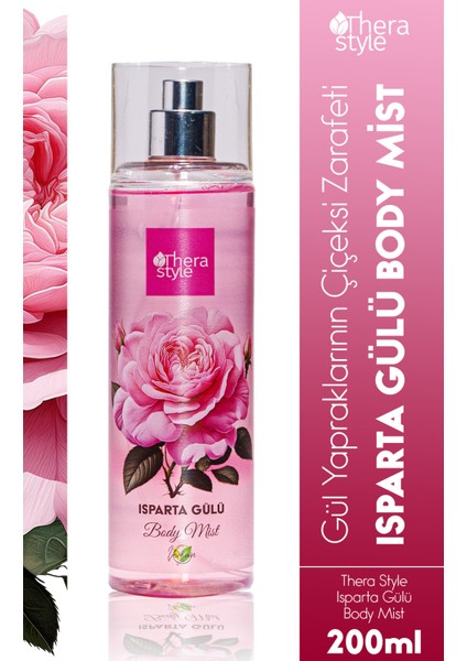 Therastyle Isparta Gülü Body Mist 200ML