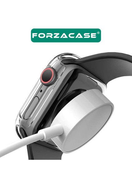 Apple Watch 10 42MM Önü Kapalı Ekran Korumalı Sert Rubber Kılıf - FC015 modelleri