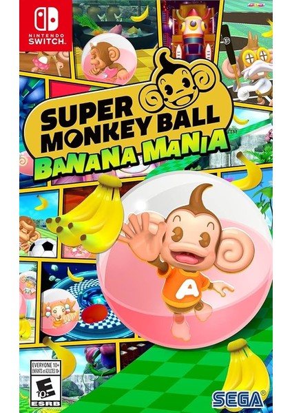 Super Monkey Ball Banana Mania Nintendo Switch Oyun (Dijital İndirme Kodu)