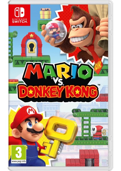 Mario Vs. Donkey Kong Nintendo Switch Oyun (Dijital İndirme Kodu)