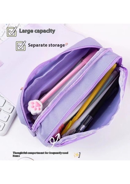 Karikatür Dekompresyon Kalem Çantası Yüksek Değerli Sevimli Kızlar Çok Fonksiyonlu Büyük Kapasiteli Kırtasiye Kutusu (Yurt Dışından) fiyatları