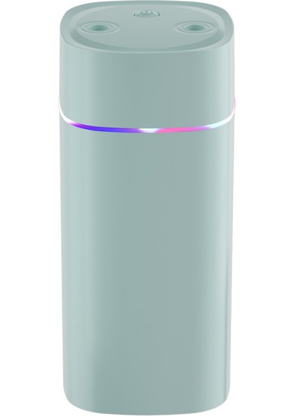Yeaın Buharlı Nemlendirici Büyük Kapasiteli 600ML Çift Püskürtme Portu USB Şarjı , Yeşil (Yurt Dışından)