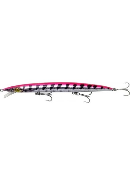 Sandeel Jerk Minnow 17,5cm 29GR Maket Yem Renk : Pink Barracuda Php