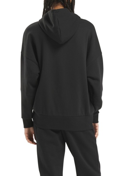 Lux Oversızed Hoodıe Siyah Kadın Sweatshirt fiyatları