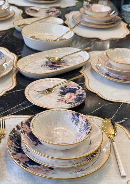 27 Parça Modern Atlas Yemek Takımı fırsatları