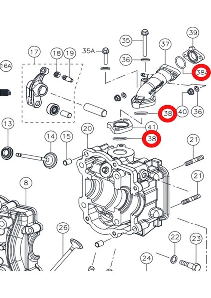 Tvs Wego110 Jupıter110 2016-2024 1 Adet Emme Manifoldu Oringi Contası A fiyatları