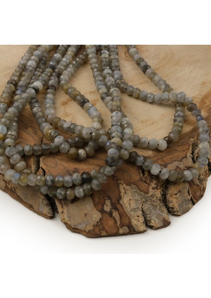 Labradorit Taşı Oval Fasetli Doğal Taş Dizisi 6 mm fiyatları