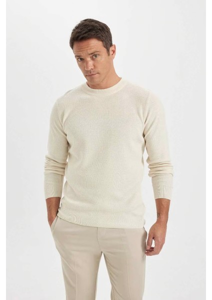 Erkek Kazak Ekru A5181AX/ER139