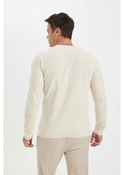 Erkek Kazak Ekru A5181AX/ER139 fırsatları