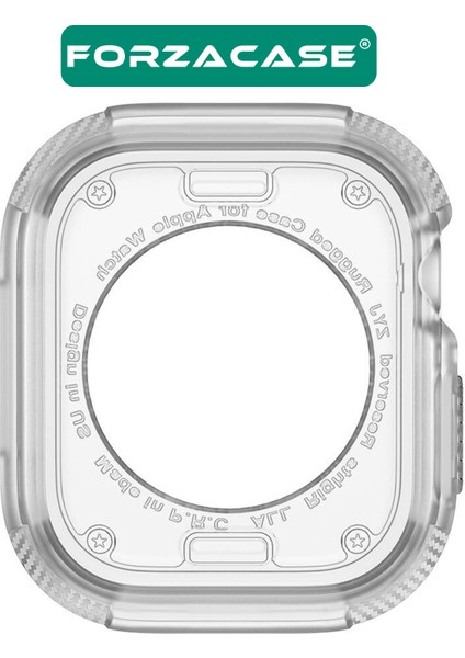Apple Watch 10 42MM ile Uyumlu Önü Açık Armor Silikon Tpu Kasa Koruyucu Kılıf - FC794 modelleri