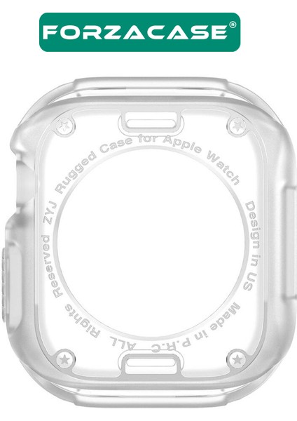 Apple Watch 10 42MM ile Uyumlu Önü Açık Armor Silikon Tpu Kasa Koruyucu Kılıf - FC794 fırsatları
