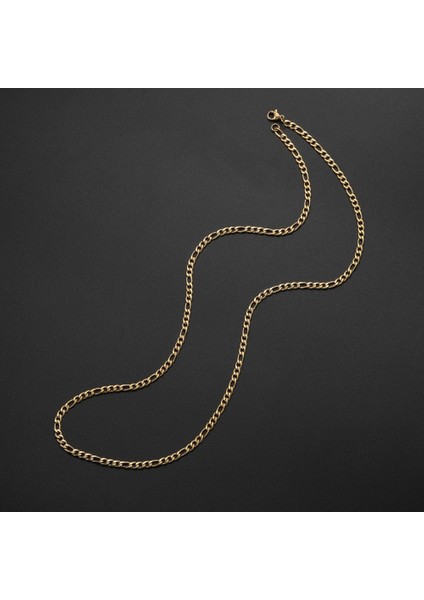 Çelik Figaro Zincir Kolye Unisex 65CM modelleri