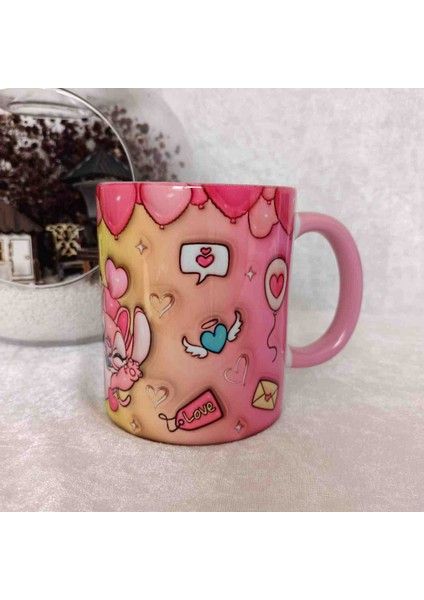 Stitch M.d.3 porselen Kupa