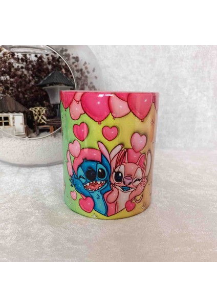 Stitch M.d.3 porselen Kupa