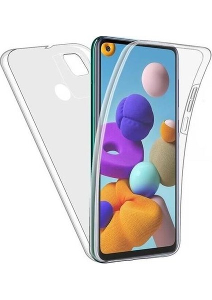 Samsung Galaxy A21S Çift Taraflı Silikon Kılıf fiyatları