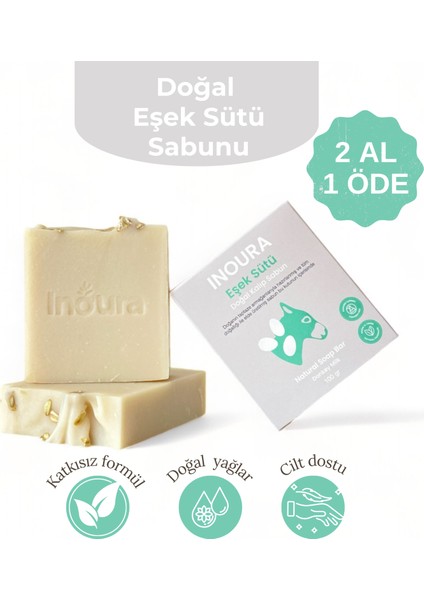 Doğal Eşek Sütü Sabunu (100 gr)