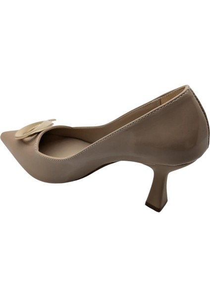 Luxespike Kadın Stiletto- Vizon - 40 indirimleri