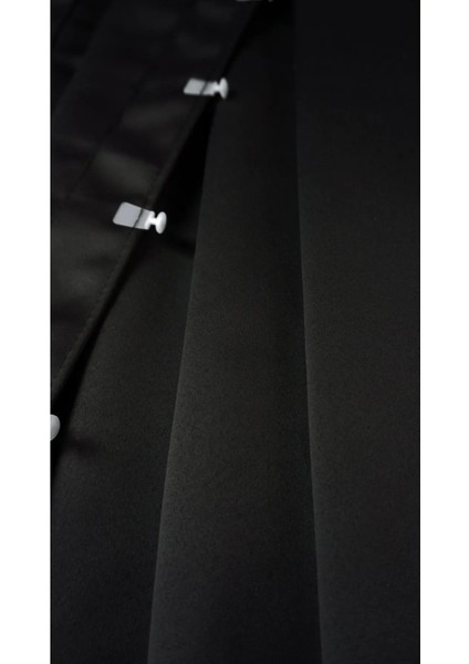 Siyah Gaming Perde - Yayıncı Perdesi - Işık Ses ve Isı Geçirmez - Kırışmaz - Siyah Akustik Perde modelleri