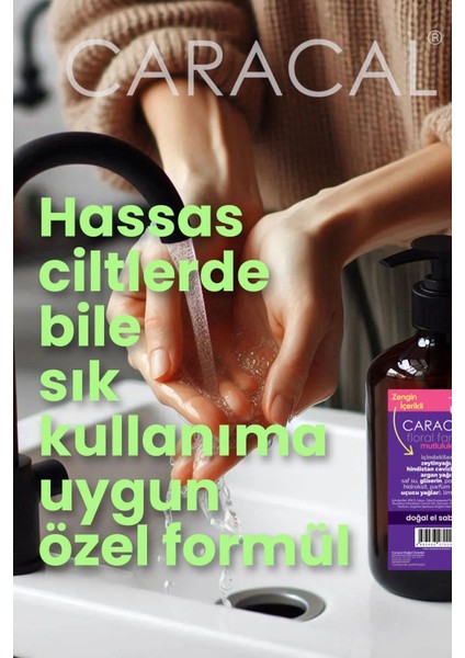 Floral Fame Egzamalı Hassas Ciltler Doğal Sıvı Sabun Argan Yağı Hindistan Cevizi Yağı Zeytinyağı fiyatları