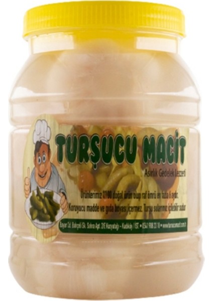 Sarımsak Turşusu Bütün 1 kg
