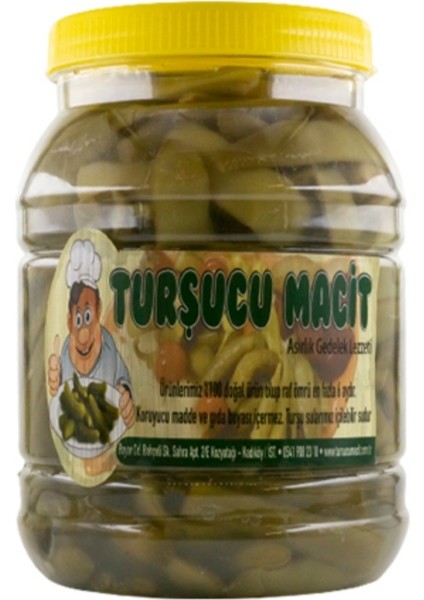 Turşucu Macit Fasulye Turşusu 1 kg