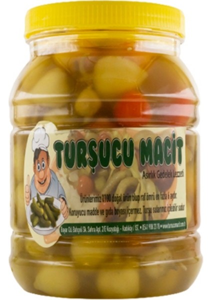 Haşmet Topik Biber Turşusu 1 kg
