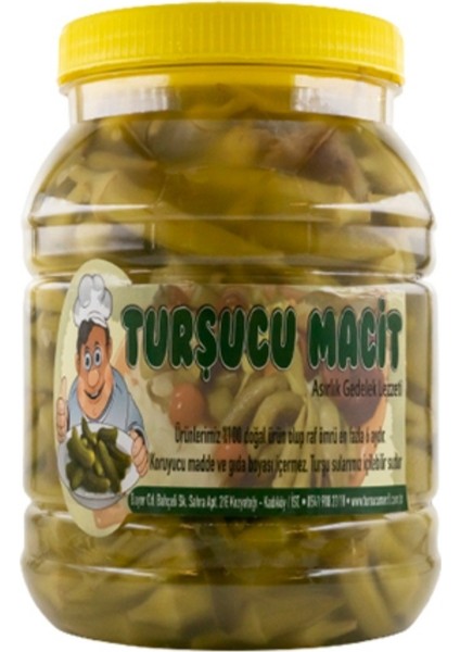 Turşucu Macit Bamya Turşusu 1 kg