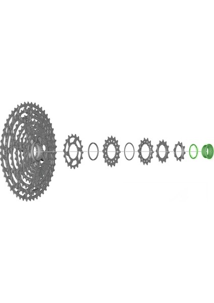 Shimano Deore Xt CS-M8100, Slx CS-M7100, Kaset Dişli Kilitleme Halkası fırsatları
