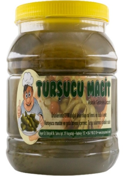 Turşucu Macit Kelek Turşusu 1 kg