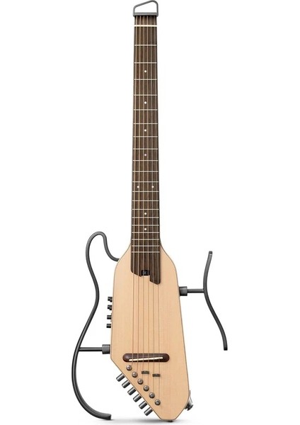 Hush-I Pro Elektro Akustik Gitar (Natural Ladin)