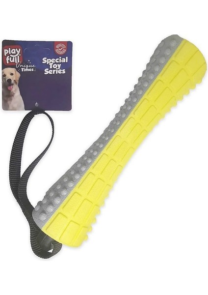 Sesli Lüx Köpek Eğitim Oyuncağı 37x5 cm Sarı