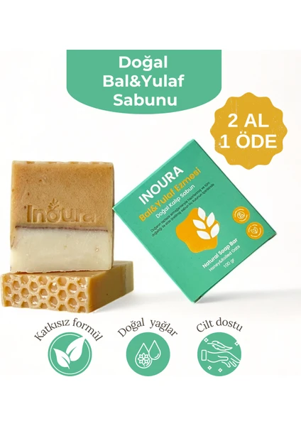 Doğal Bal Yulaf Sabunu (100 gr)