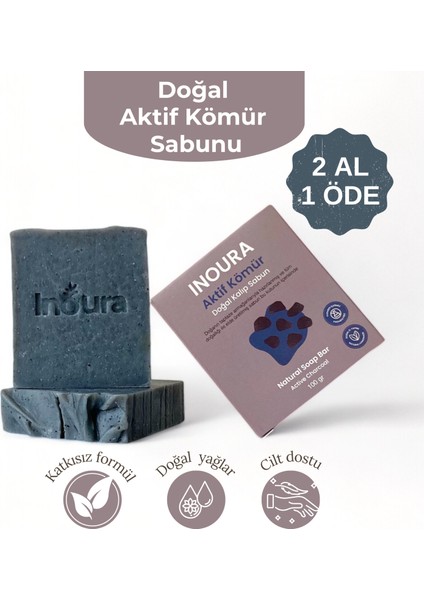 Doğal Kömür Sabunu (100 gr)