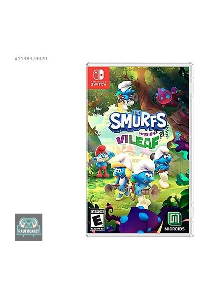 The Smurfs - Mission Vileaf Nintendo Switch Oyun (Dijital İndirme Kodu)