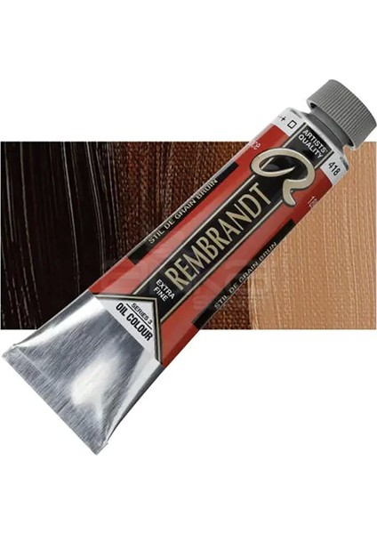 40 ml Yağlı Boya Seri:3 NO:418 Stil De Grain Brown