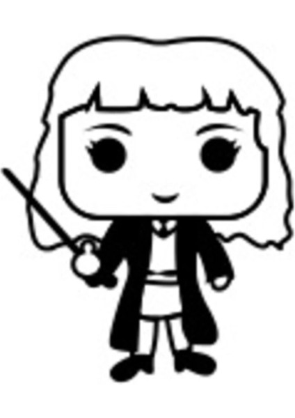 Harry Potter Hermione Sticker 8*10 Cm