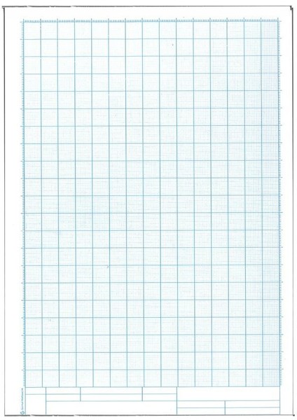 A4 Milimetrik Defter Bloknot 30 Yaprak 1 Adet Çizim Meslek Liseleri Meslek Yüksek Okulu Moda Tasarım