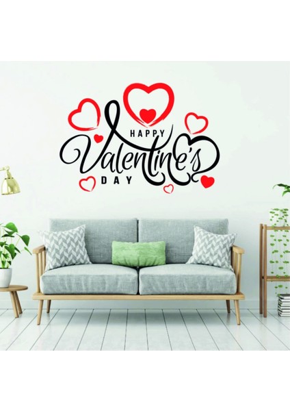 Happy Valentine's Day & 14 Şubat Sevgililer Günü Sticker