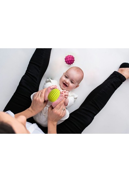 Sensory Duyusal Bebek Topları: 6'lı Set