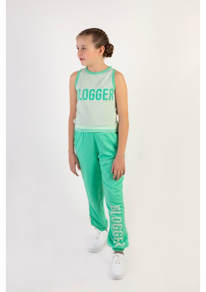 Kız Çocuk Crop Model Alt-Üst Takım-10-13 Yaş indirimleri