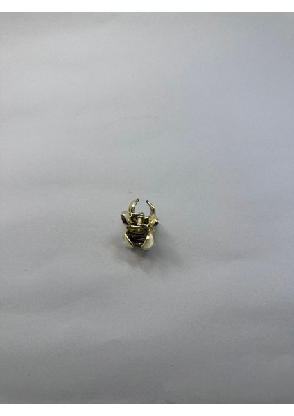 1 Adet, Altın Renk 3 cm Lotus Çiçeği Mandallı Toka Kadın/kız/çocuk modelleri